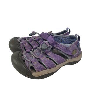 KEEN Newport H2 Youth Girls‎ size 2 Purple Water Sport Sandals Hiking Outdoors